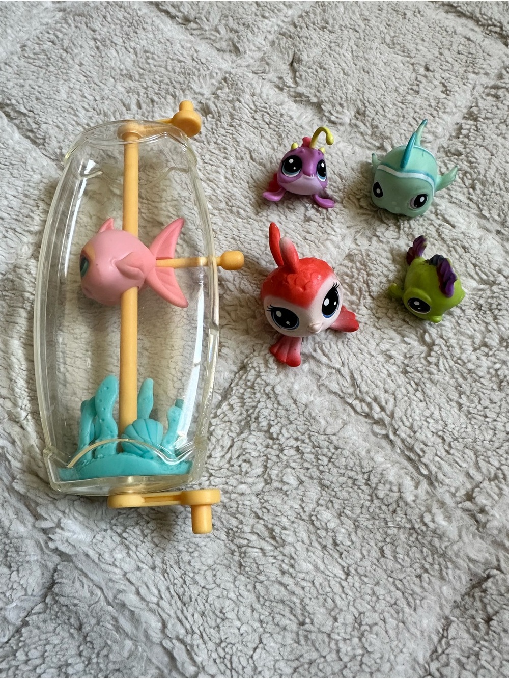 Littlest Pet Shop | Lot of 5 LPS Fish pets
